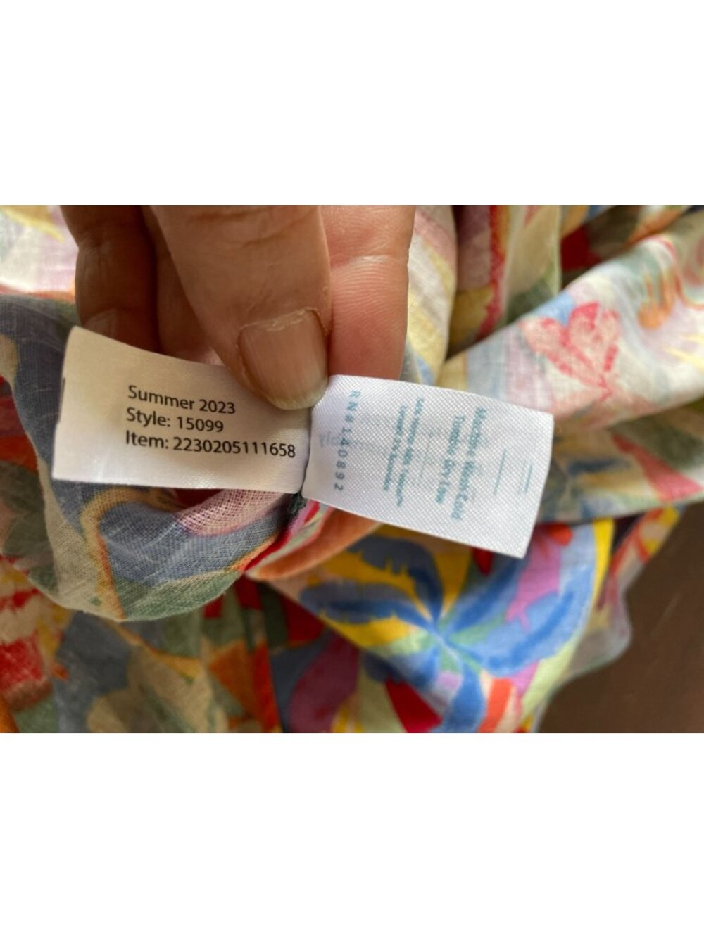 NWT Marine Layer Ryan Midi Slip Skirt Tropical Palm SZ 6 Vacation Wear - Picture 8 of 12